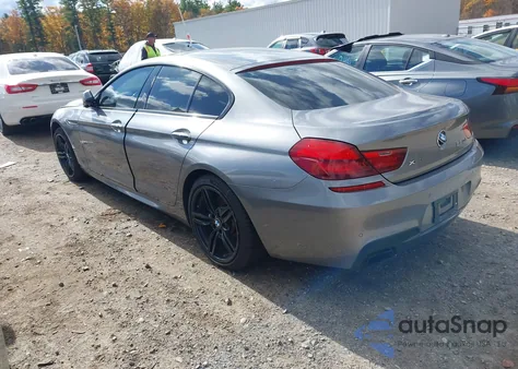 2013 BMW 650I Gran Coupe xDrive из США, поврежденный, VIN WBA6B4C52DDG67914